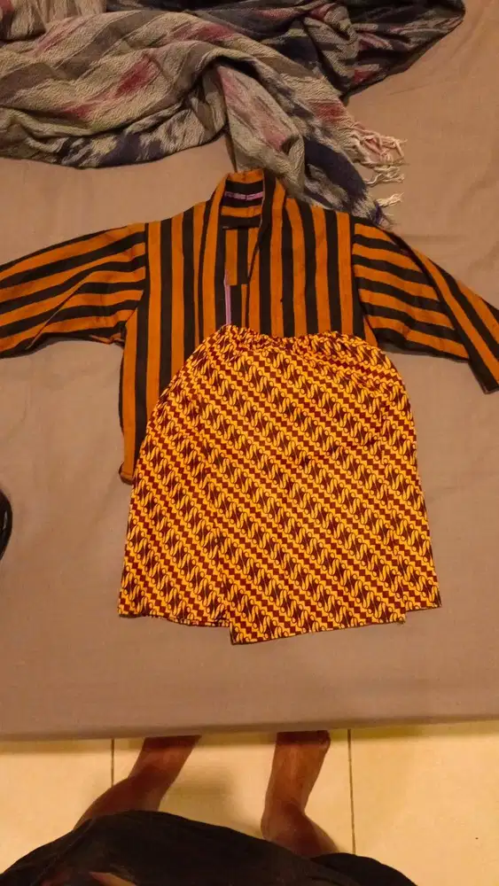 BATIK LURIK UNTUK ANAK PEREMPUAN  1 SET - HSC 2025