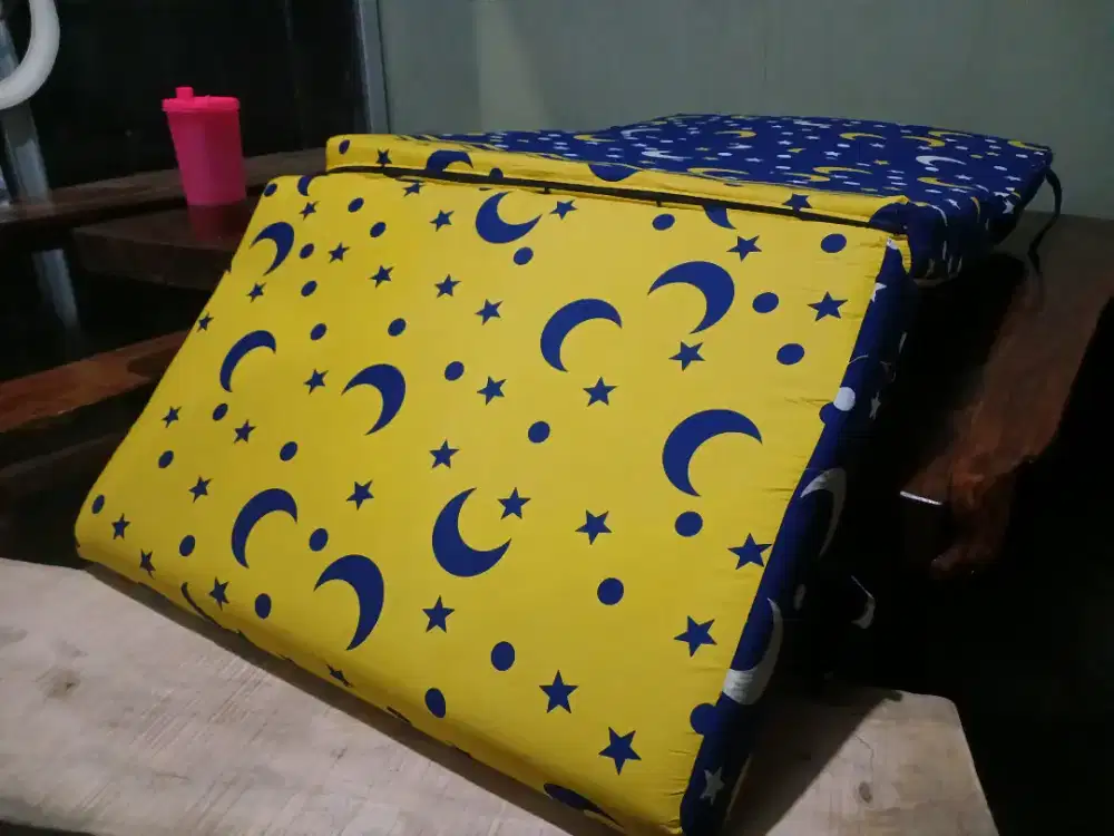 Kasur busa lipat bekas mulus bersih bagus
