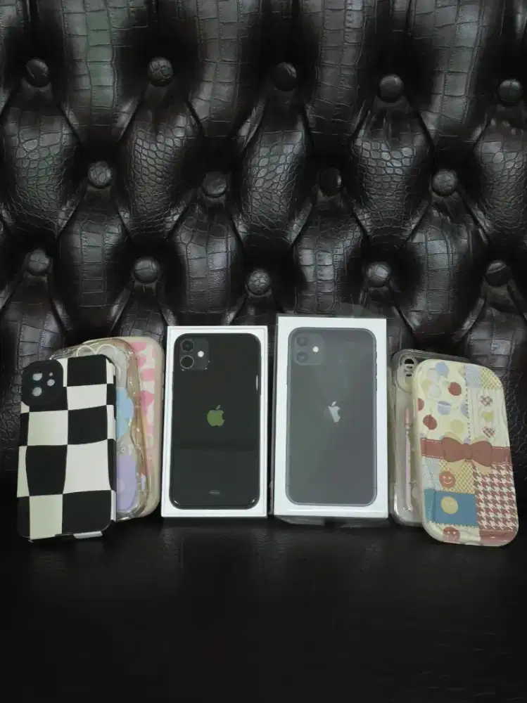 iPhone 11 64 GB Black ex Garansi Resmi Indonesia