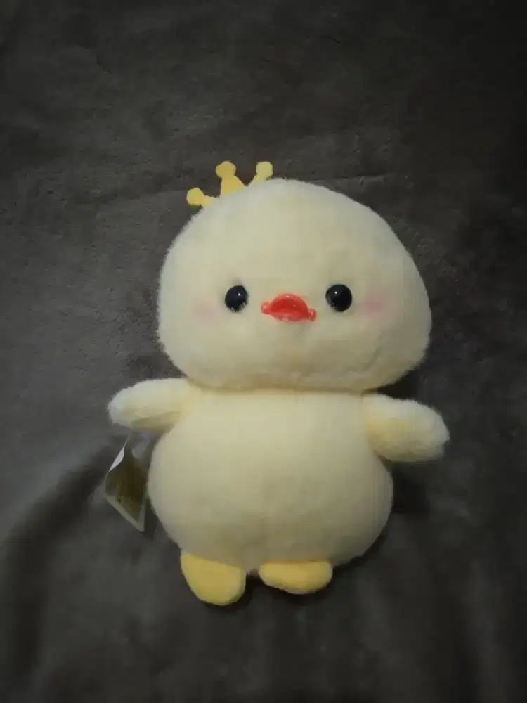 Boneka Lembut Kuning Bebek Lucu Gemoy