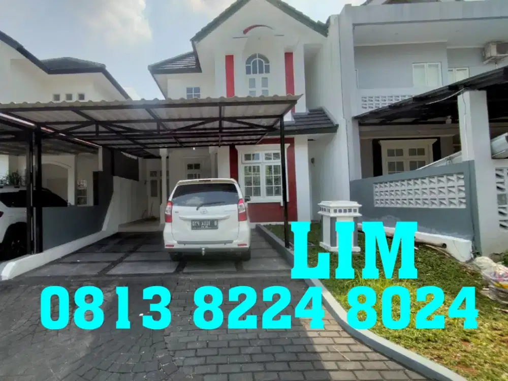 RUMAH BAGUS RANGKA BAJA RINGAN LT 136 KOTA WISATA CIBUBUR JAKARTA TIMUR