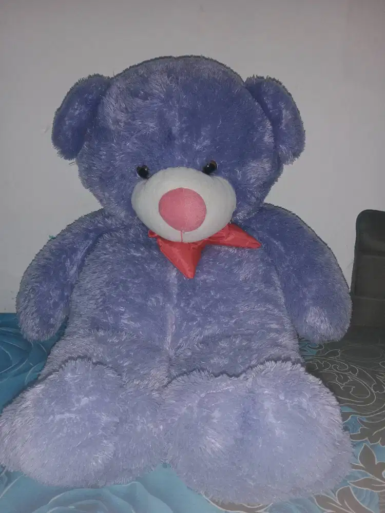 Boneka Teddy Ungu - HSC 2025
