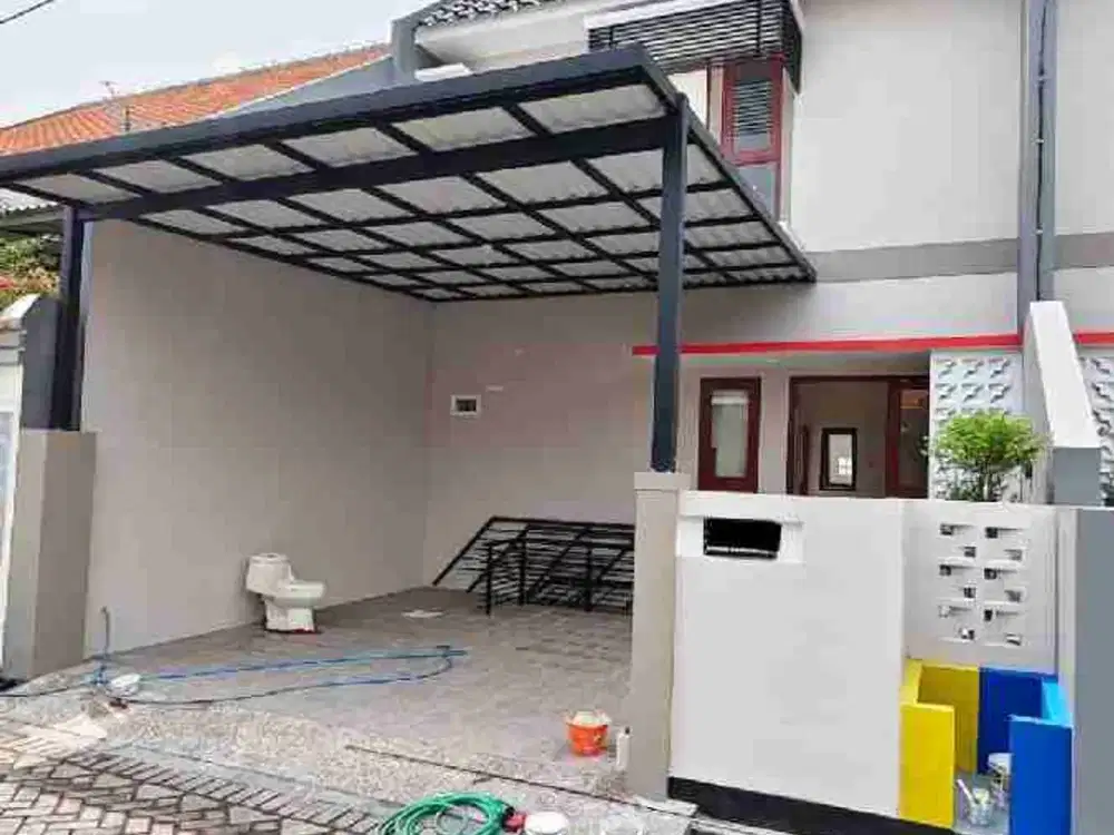 2 Unit Rumah Baru siap Huni di Wisma Bungurasih, Waru, Sda