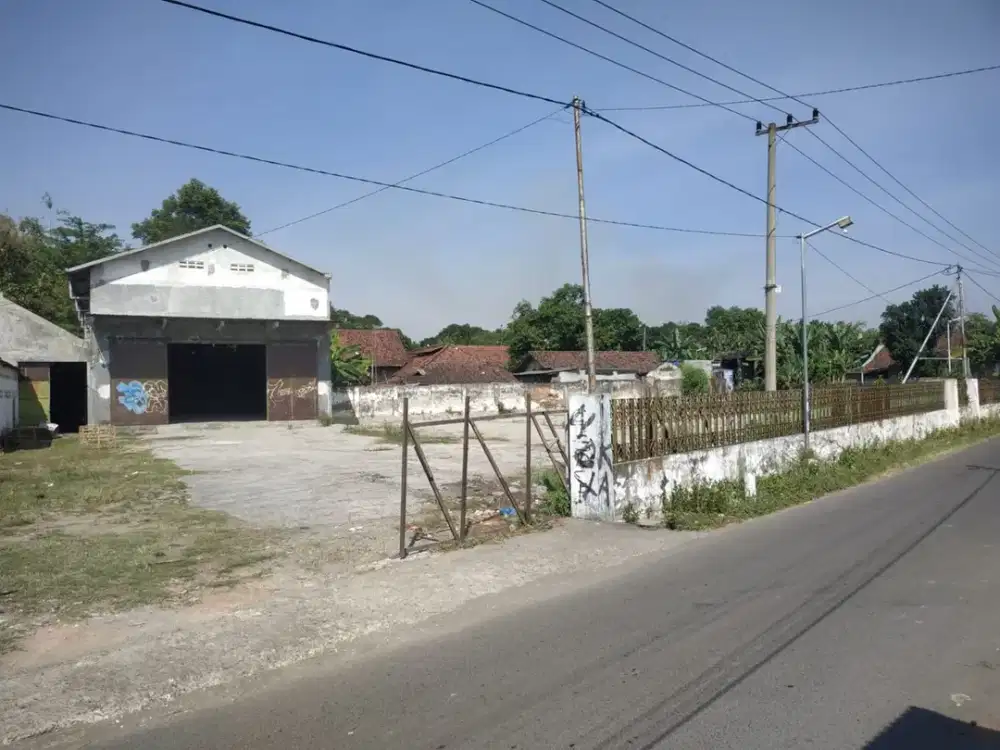 Dijual cepat gudang murah Ngoro, Jombang