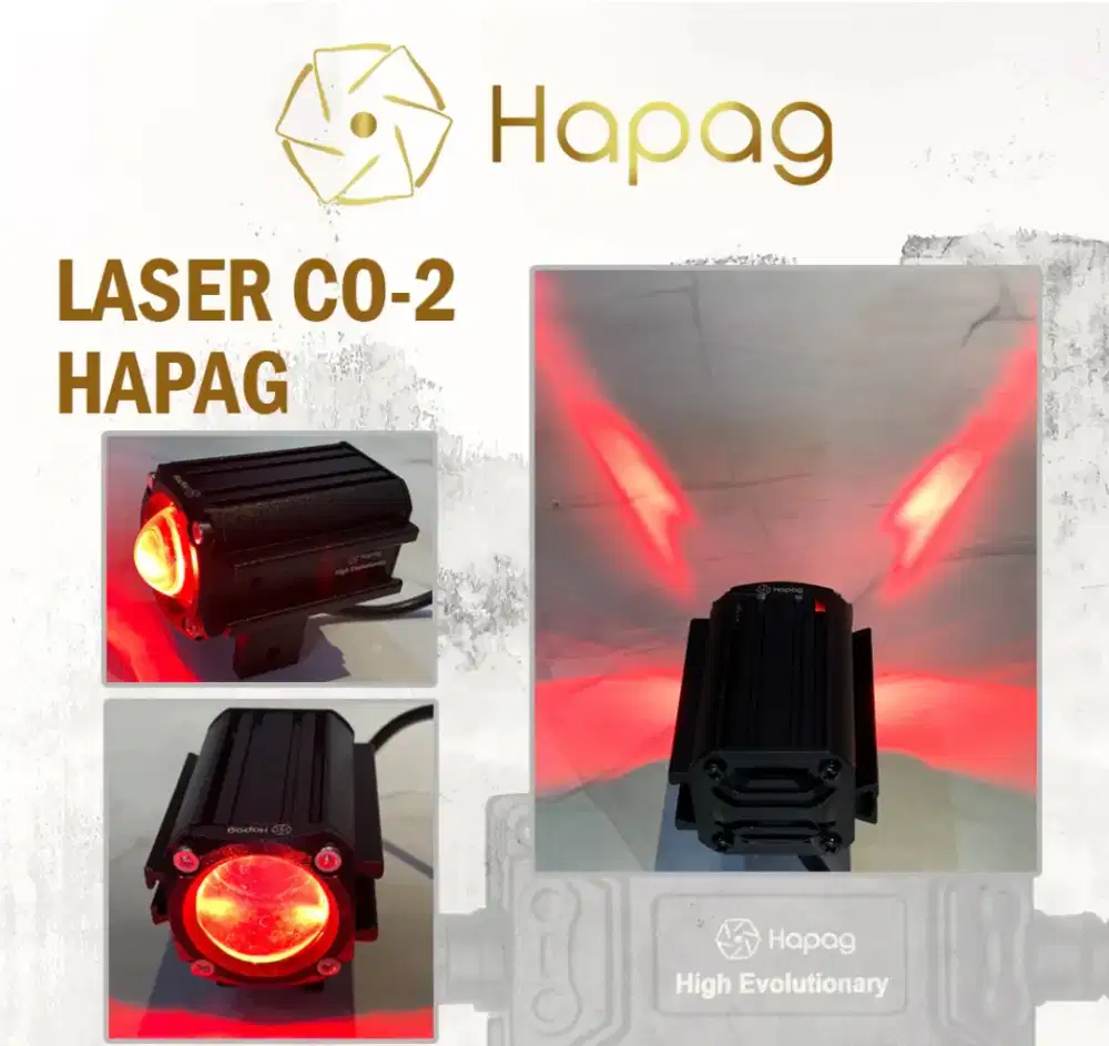Hapag CO2 Lampu Tembak Foglamp dan Relay