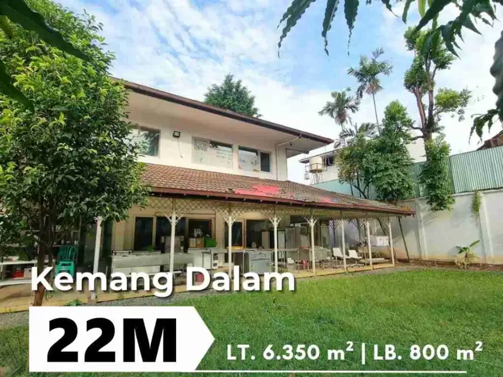 Jual Rumah Kemang Dalam Jakarta Selatan 2 Lantai 4+1 BR