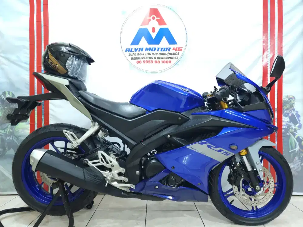 ( KREDIT DP 500 RB ) YAMAHA NEW R15 V3 TH 2021 LOW KM MULUS GRESS