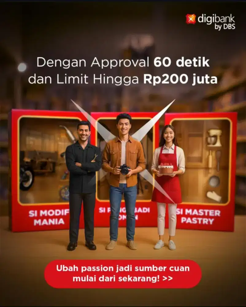 Dibutuhkan segera Telemarketing KTA