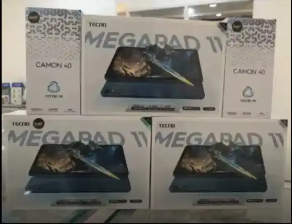 Tecno Megapad 11inch 8/128 - 8/256 BNIB Garansi Resmi Indonesia