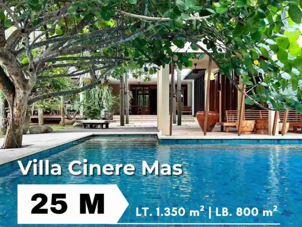 Jual Rumah Villa Cinere Mas Depok 2 Lantai 4+1 BR