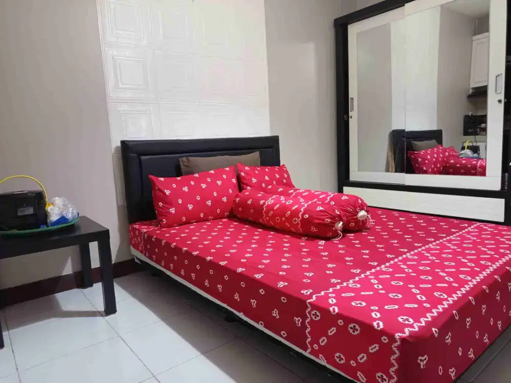 Disewakan satu unit apartemen cinere resort, lantai rendah 1 km pintu TOL Brigif, area strategis