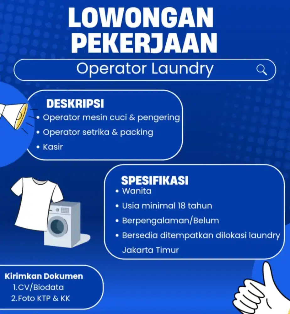 Operator Laundry