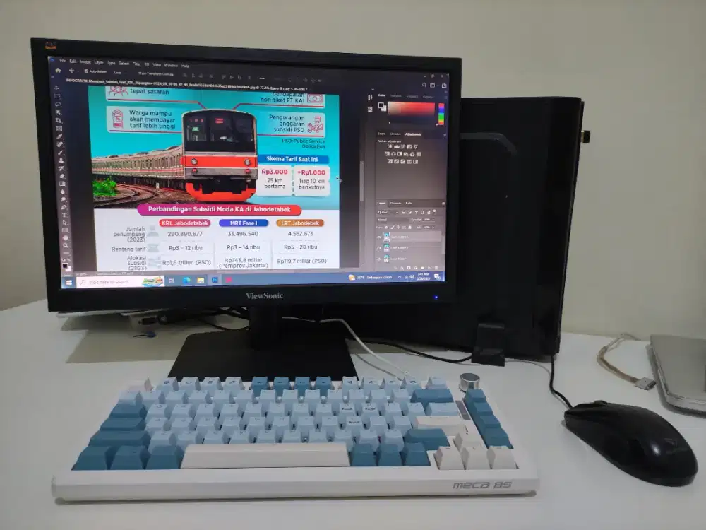 Komputer sepaket AMD a8 7600