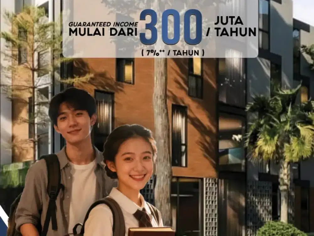 Skyhill Dago Bandung, Rumah Kos dengan Rental Guarantee