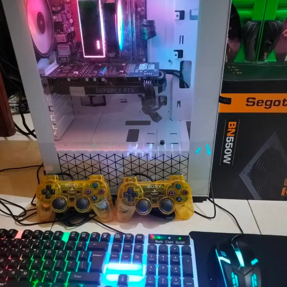 NEGO PC i5 WITH RTX 2060 SUPER SIAP DESIGN GAMING RENDERING FARMING