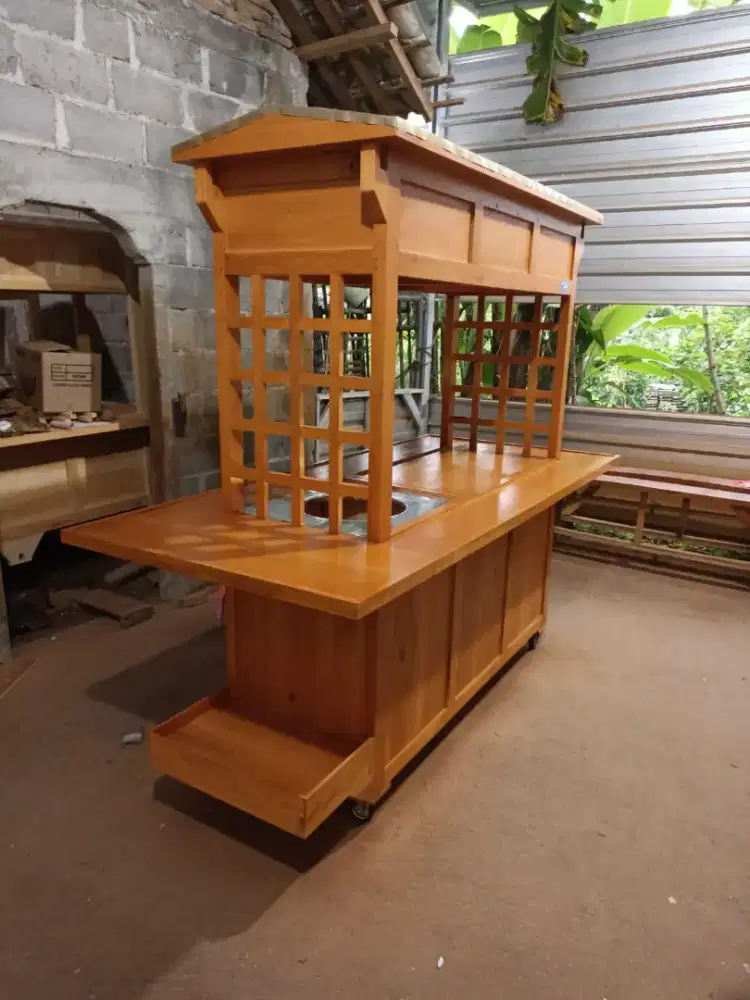 Gerobak Angkringan jg Melayani Pesanan Grobak Bakso Mie Bubur Sate dlL