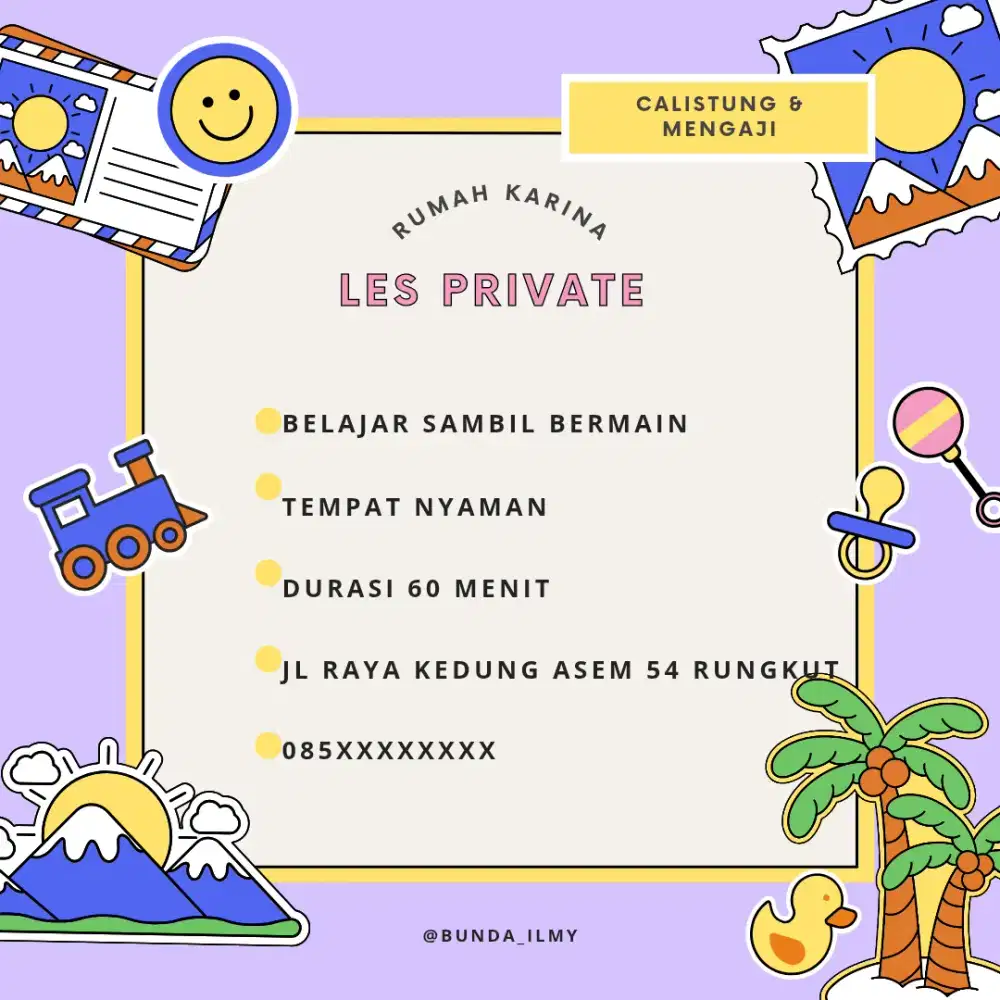 Belajar membaca, menulis & berhitung