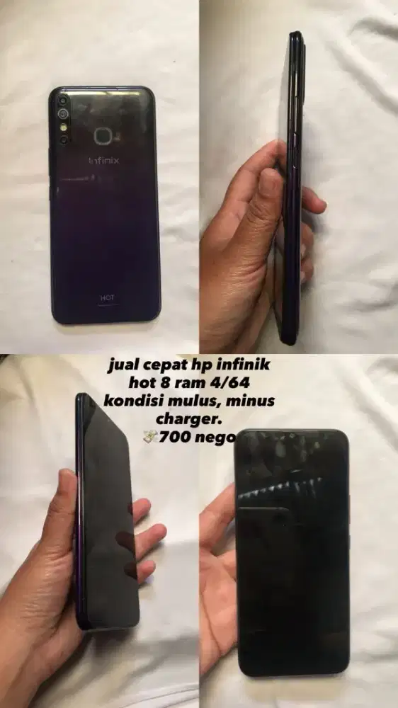HP INFINIX HOT 8 RAM 4/64