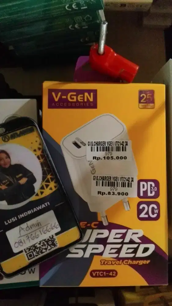 CHARGER VGEN VTC1-42 3A | ATLANTIS DAHSYAT