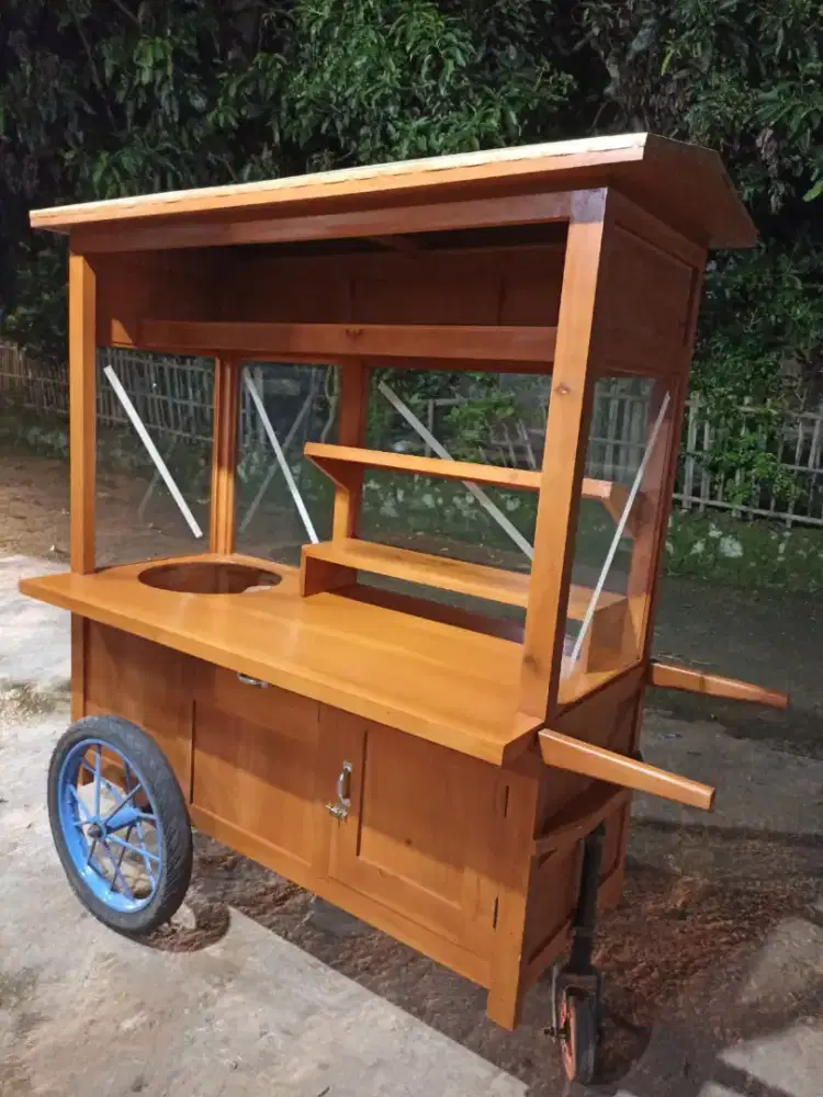 Gerobak Angkringan jg Melayani Pesanan Grobak Bakso Mie Bubur Sate dlL