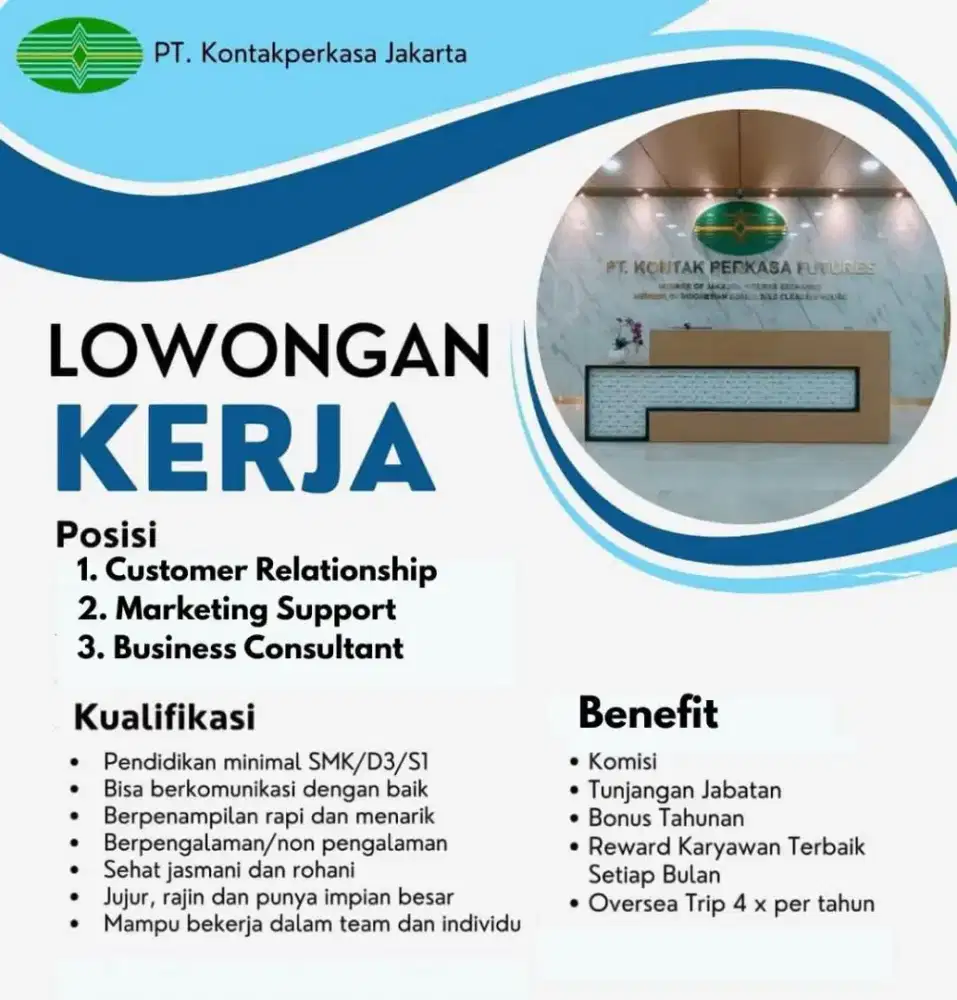 BUTUH CEPAT!!! LOKER JAKSEL