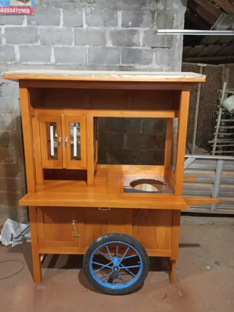 Gerobak Angkringan jg Melayani Pesanan Grobak Bakso Mie Bubur Sate dlL