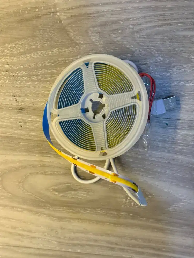 Lampu led cob warm white 5 meter