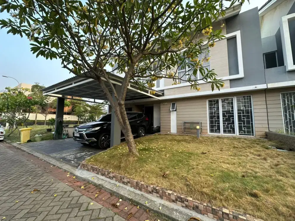 D25.RUMAH SECONDARY SIAP HUNI DALAM CLUSTER JGC (jakarta garden city) CAKUNG JAKARTA TIMUR