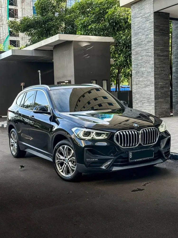 BMW X1 LCI F48 2021 Facelift Black Hitam 2022 BMW 2020 Jual cepat bu