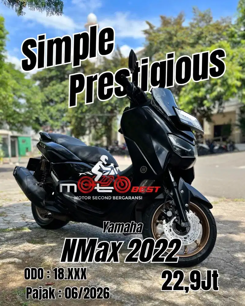 Yamaha NMax 2022 Hitam Mulus