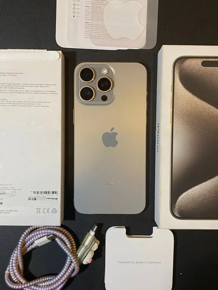 iphone 15 promax 256GB iBox, Mulus No minus, Lengkap Full set, NEGO