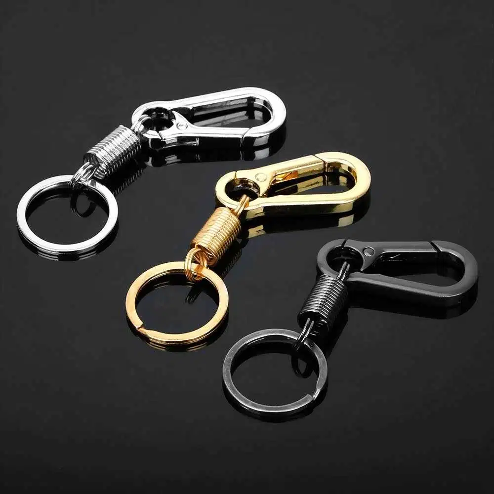 Gantungan Kunci Carabiner Keychain Stainless Steel Per