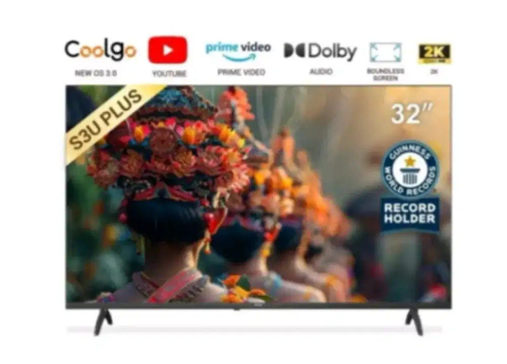 Tv Led Coocaa 32 inch HD Digital Smart Tv seri 32S3U plus