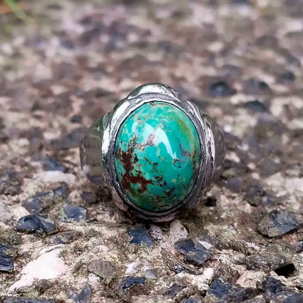 Cincin stainles pirus persia hijau