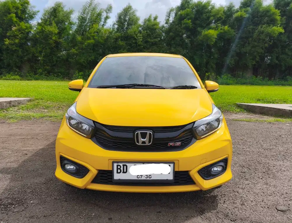 KM 20rb Honda Brio RS CVT AT 2020 2021 Full Original cat Like new