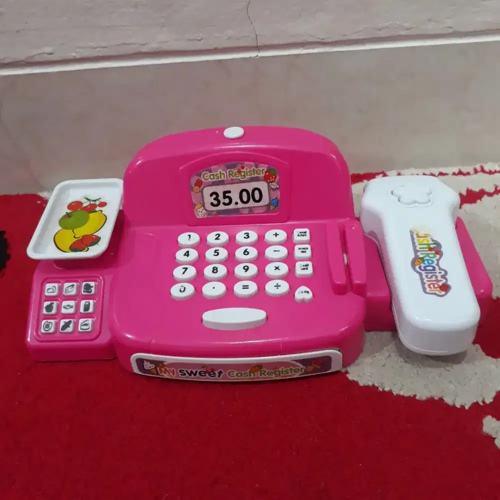 Mainan anak kasir kasiran