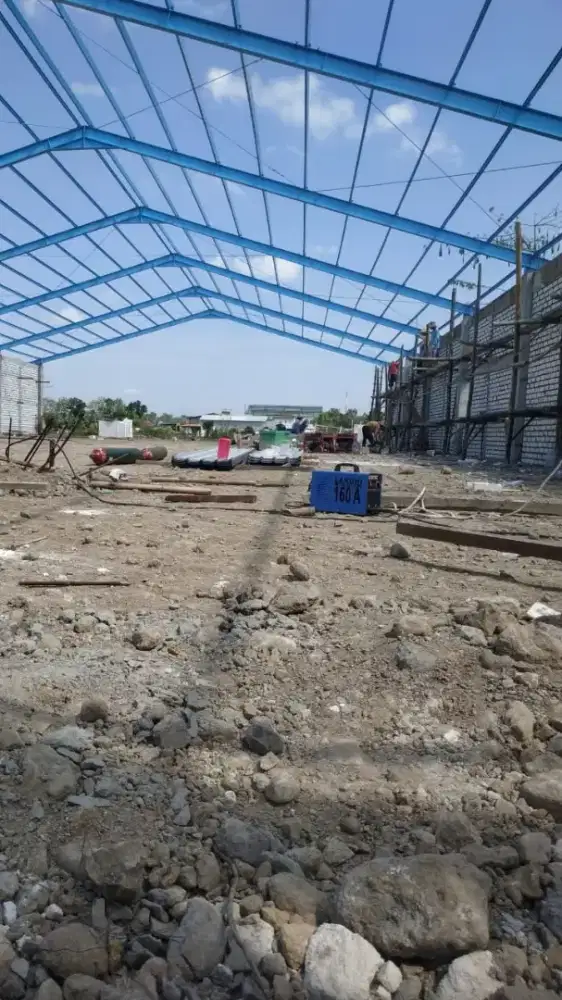 Tukang las kanopi bikin gueang,pabrik dll