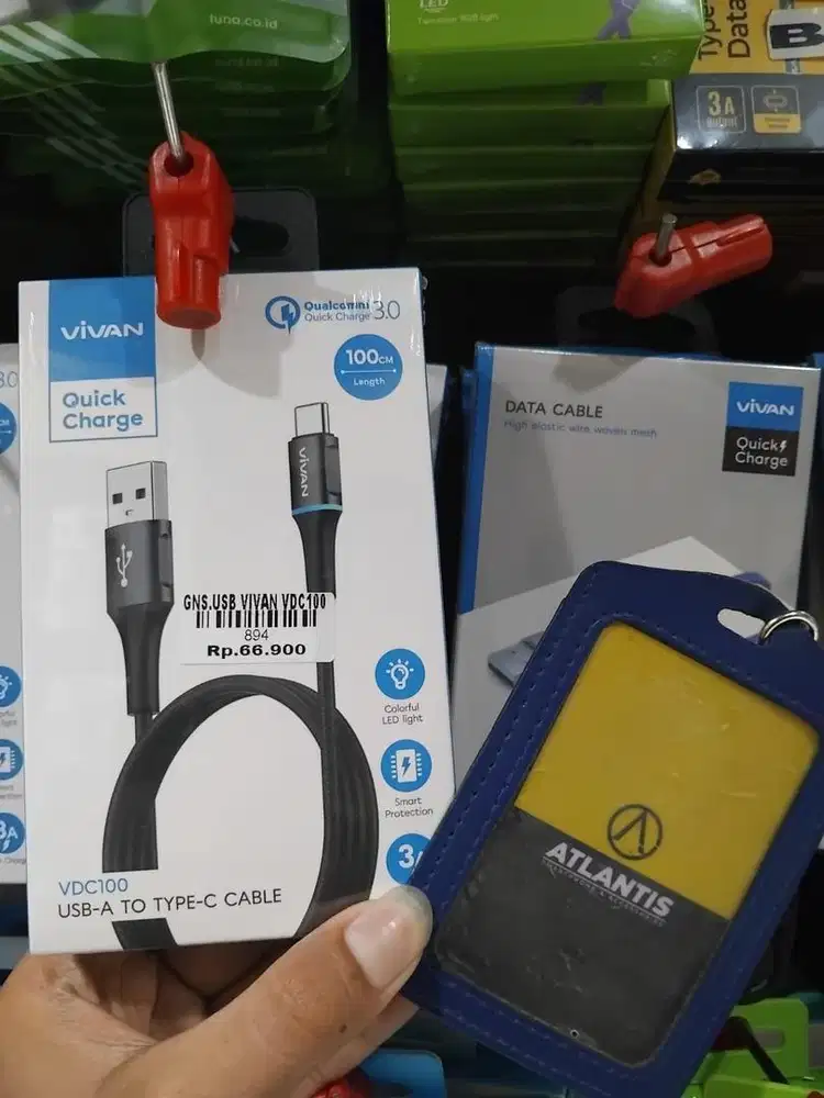 USB VIVAN VDC100 TYPE C|ATLANTIS DAHSYAT