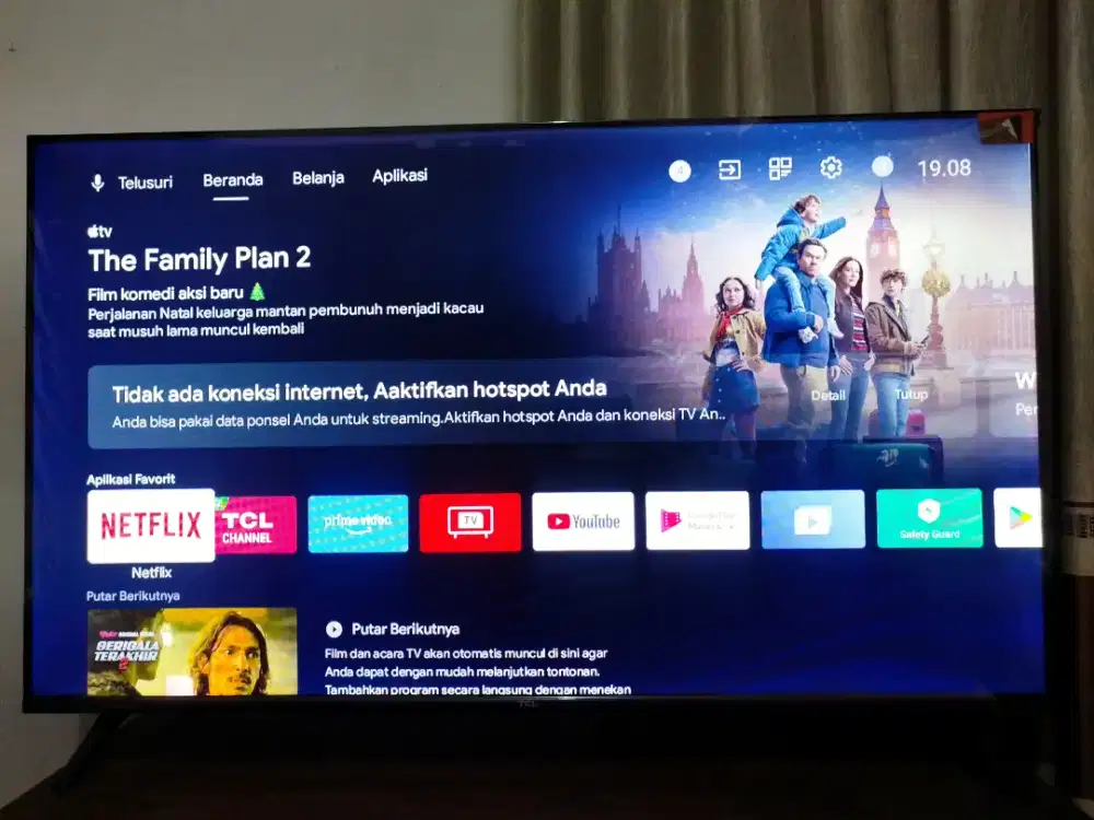 ANDROID TV TCL 43 INCH LED UHD