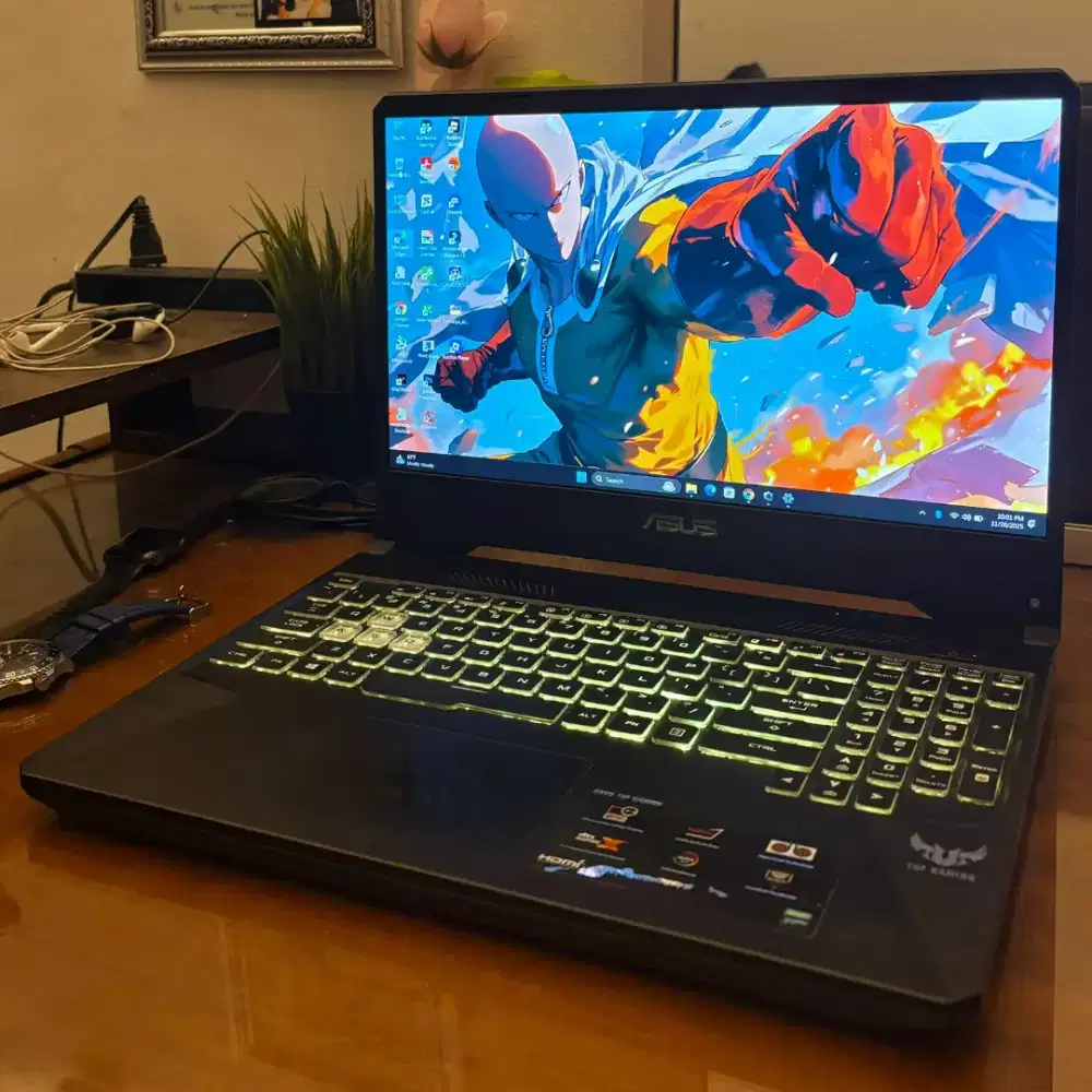 Asus TUF Gaming 16gb GTX 1050 SSD fx505d rog TT laptop acer hp victus