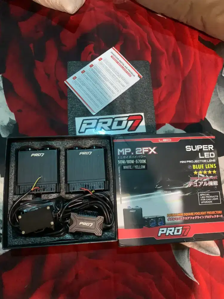 Dijual murah lampu biled pro 7 mp 2fx BARU blm dipakai