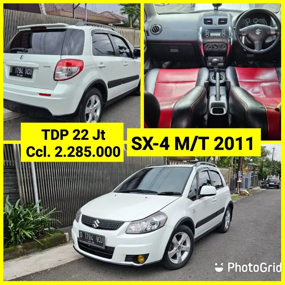 SUZUKI SX4 X-OVER M/T 2011 Istimewa Sekali bs KREDIT Angs 2.2xx DP22Jt