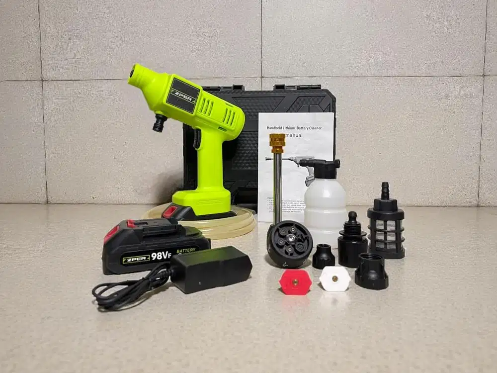Steam Spraygun Jet Wash by ZPER original alat cuci kendaraan dan taman