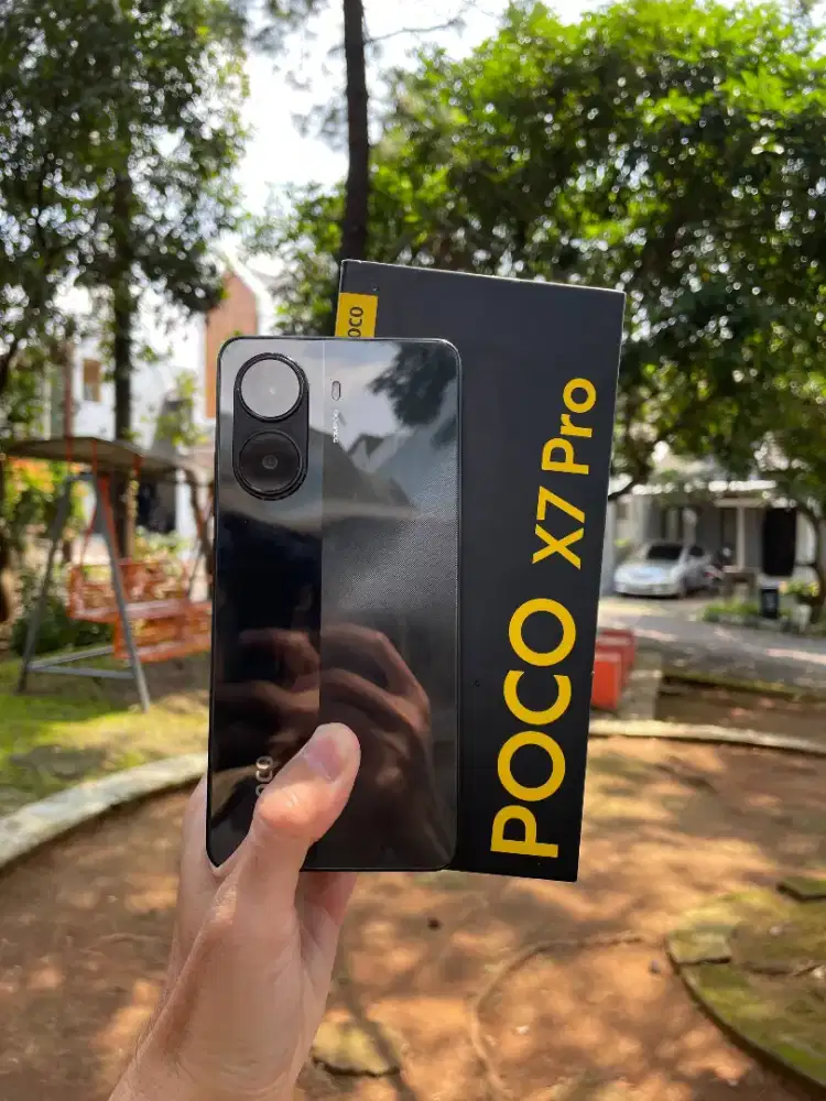 Xiaomi Poco X7 Pro 12/512GB Hitam Resmi Gaming 144 Hz Poco F6 F7 Pro