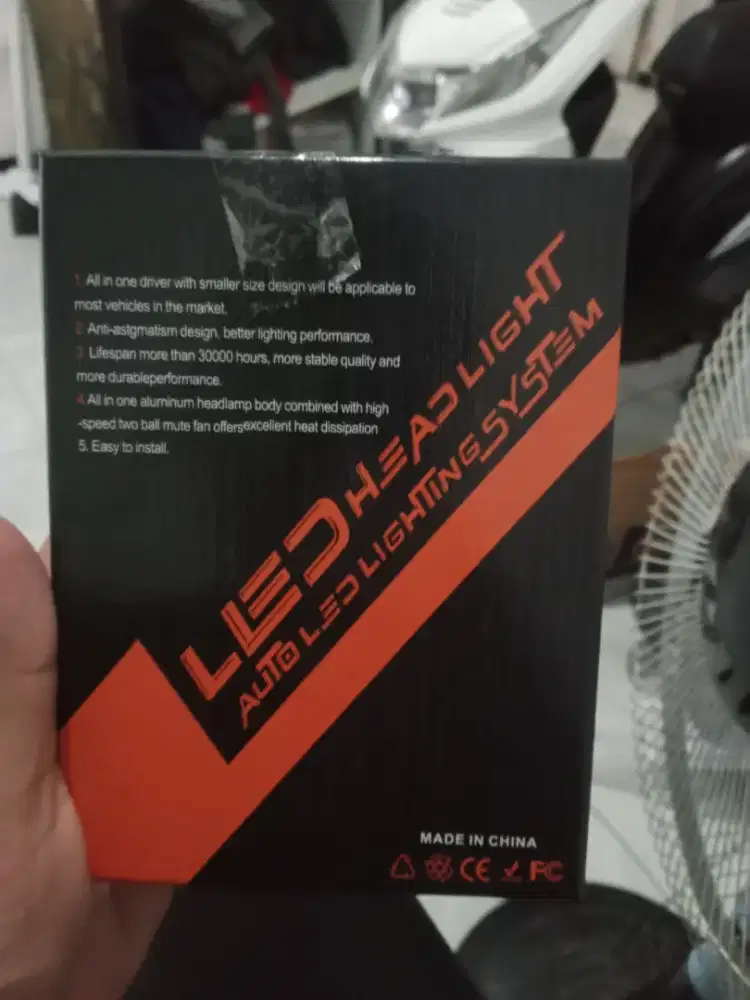 Dijual lampu foglamp H8 H11 kondisi baru buka dus aja