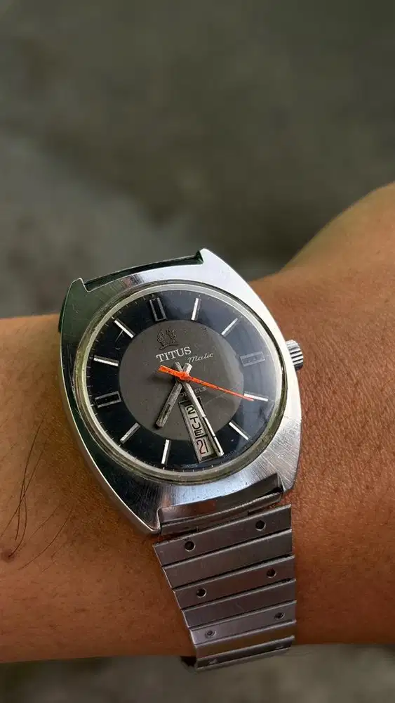 Jam tangan titus rare item