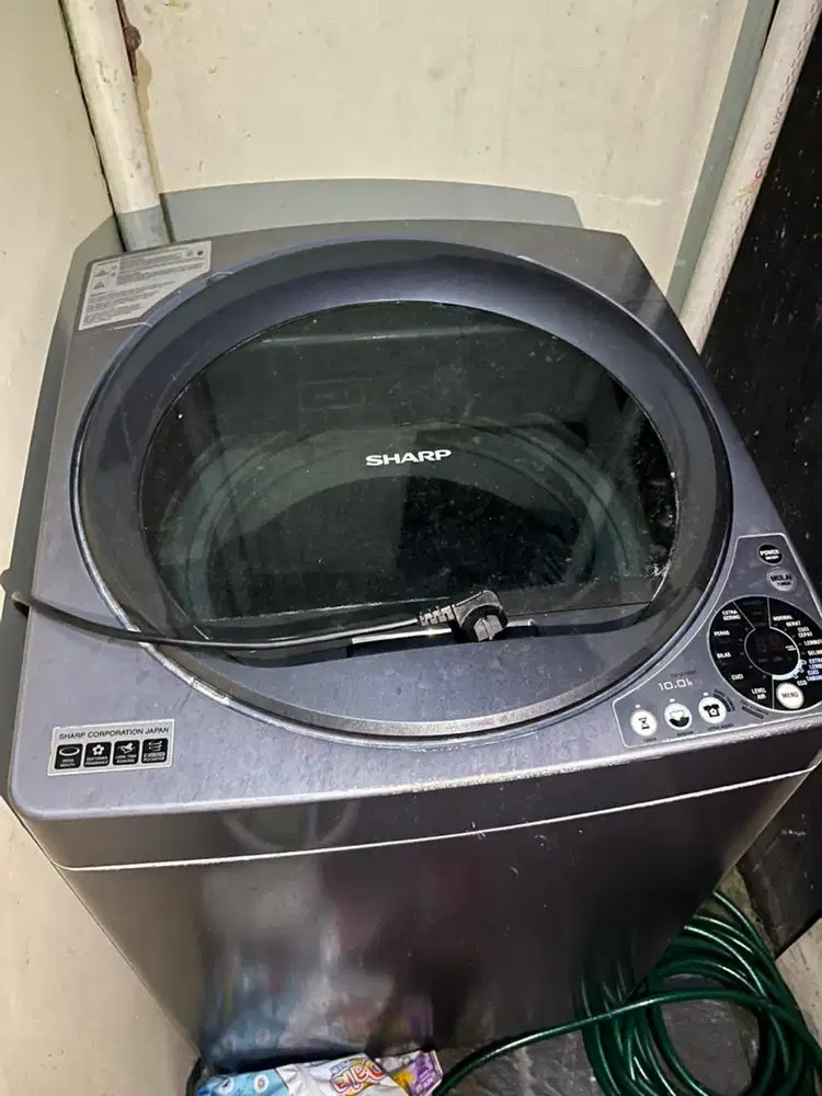 Mesin cuci sharp 1 tabung 10kg