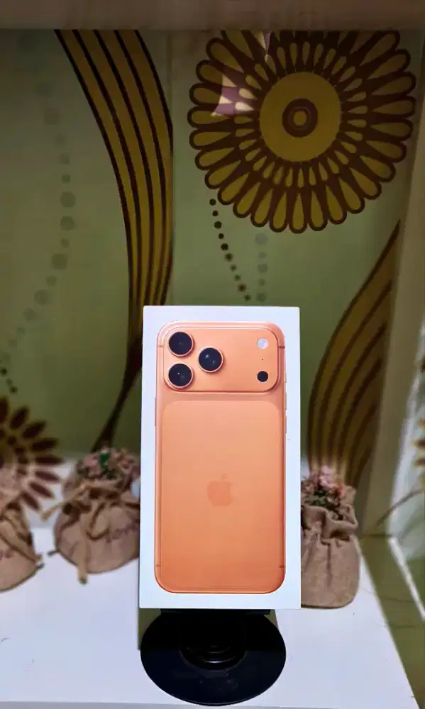 iPhone 17 Pro Max 256 Cosmic Orange New Resmi iBox