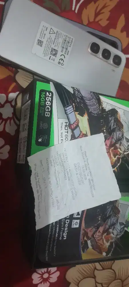 Di jual infinix hot 60pro garansi panjang