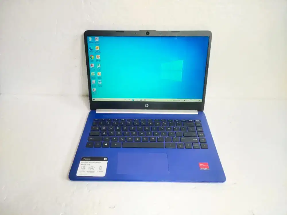 A1074 Laptop HP 14-FQ0xxx Ram 4gb SSD 128gb AMD-3020E Siap pakai